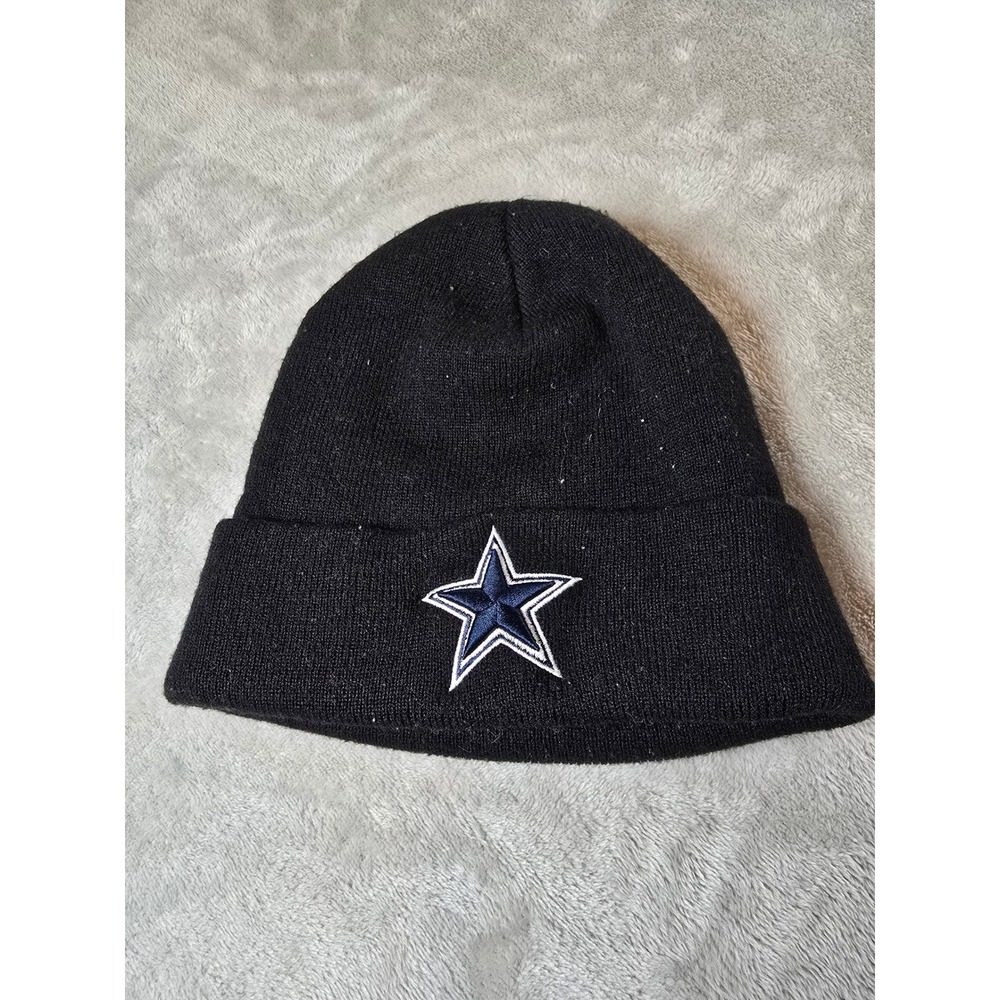 Dallas Cowboys Authentic‎ Beanie Hat Cuffed Winter Star Logo Football NFL